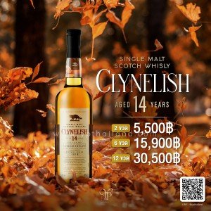 Clynelish Singlemalt Scotch Whisky 14 ปี  จัดส่งฟรีทั่วประเทศ!