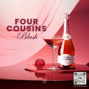 FOUR COUSINS SPARKLING BLUSH พร้อมส่งด่วน