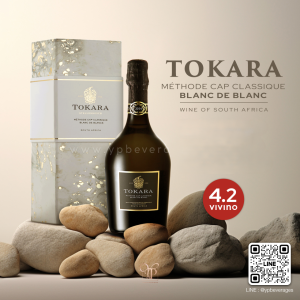 TOKARA CAP CLASSIQUE BLANC DE BLANCS สปาร์คกลิ้งไวน์จากแอฟริกาใต้