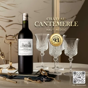 Chateaux Cantemerle Haut Medoc โปรโมชั่น 2 ขวด 5999  จัดส่งฟรีทั่วประเทศ