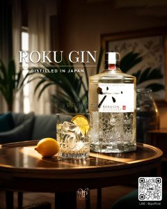 Roku Gin The Japanese Craft Gin พร้อมส่งด่วน