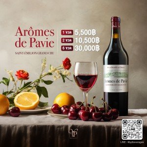 Aromes De Pavie Saint-Emilion Grand Cru ปี 2017 พร้อมส่งด่วน