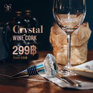 Crystal Whisky/Wine Cork 299 บาท