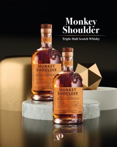 เหล้า Monkey Shoulder 700ml ราคา 2 ขวด ราคา 3,000 บาท จัดส่งฟรีทั่วประเทศ!